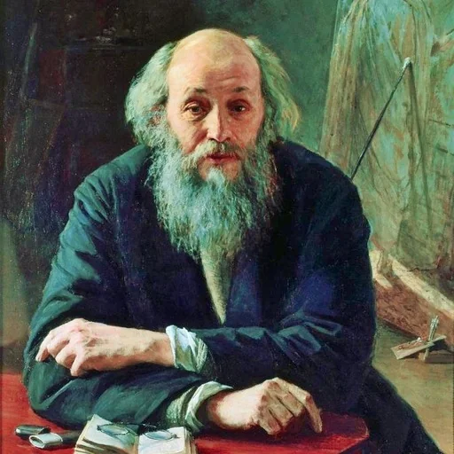 Portrait of Nikolai Ge