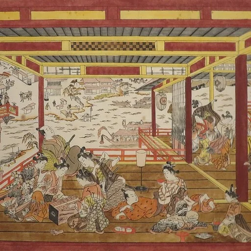 Portrait of Okumura Masanobu