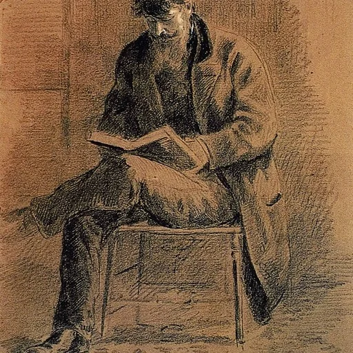 Portrait of P. Frenzeny