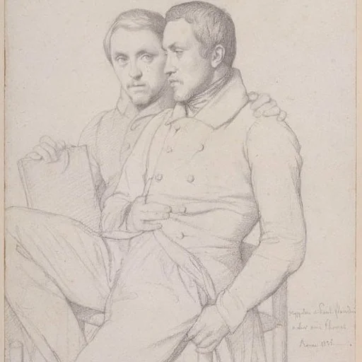 Portrait of Paul Flandrin