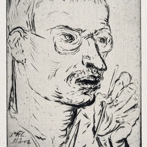 Portrait of Paul Kleinschmidt