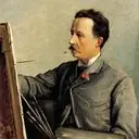 Portrait of Peder Mørk Mønsted