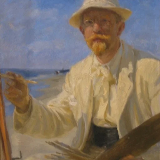 Portrait of Peder Severin Krøyer