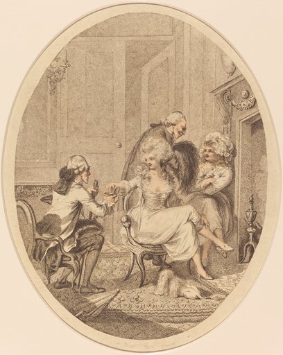 Portrait of Peltro William Tomkins
