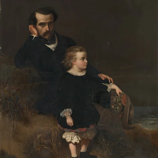 Portrait of Pierre Olivier Joseph Coomans