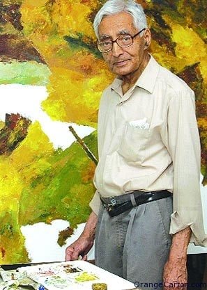 Portrait of Ram Kumar