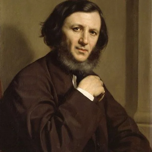 Portrait of Robert Barrett Browning