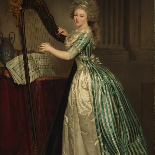 Portrait of Rose-Adélaïde Ducreux