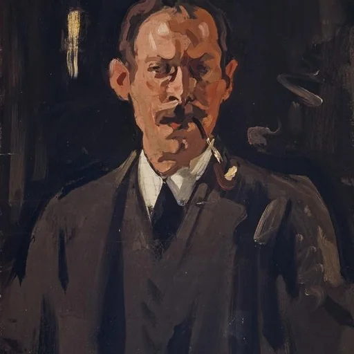Portrait of Samuel Peploe