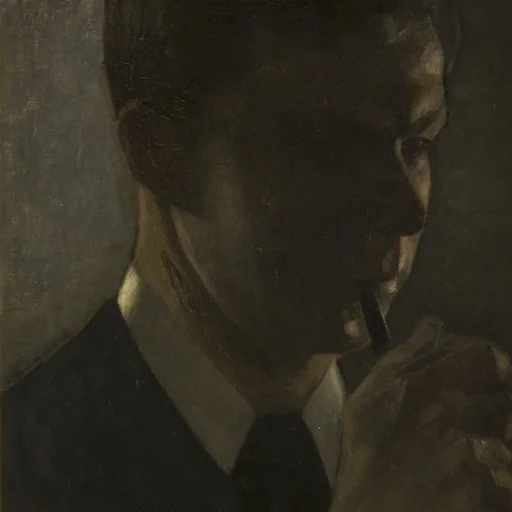 Portrait of Svend Hammershøi
