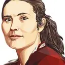 Portrait of Tetiana Yablonska