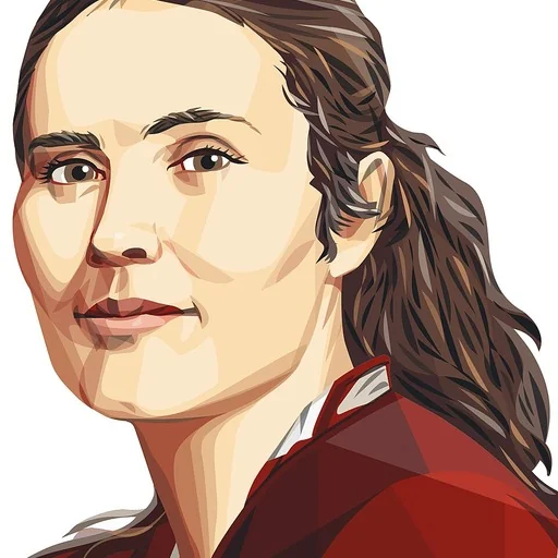 Portrait of Tetiana Yablonska