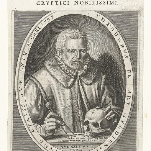 Portrait of Theodor de Bry