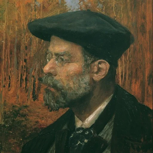 Portrait of Theodor von Hörmann