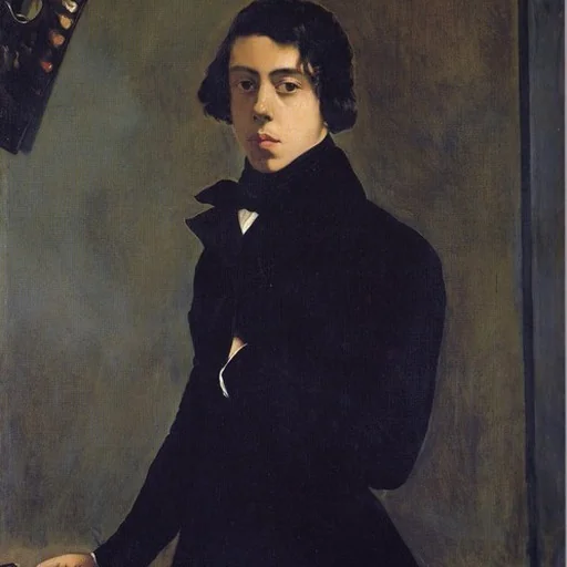 Portrait of Théodore Chassériau