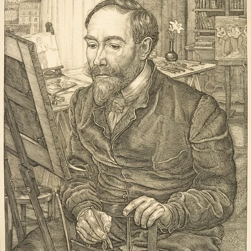 Portrait of Théophile Alexandre Steinlen