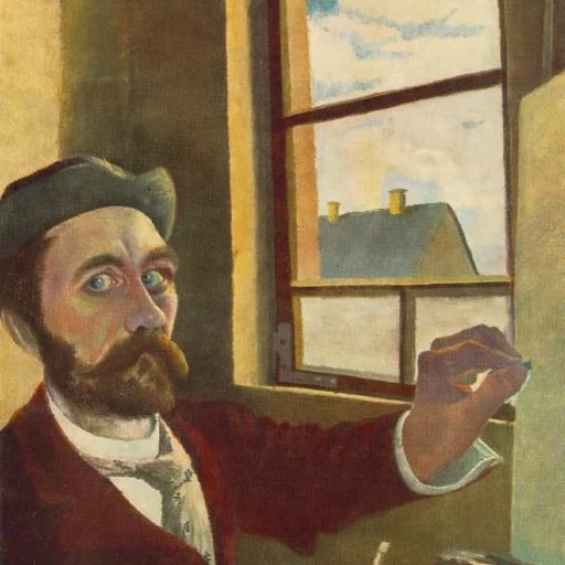 Portrait of Tivadar Csontváry Kosztka