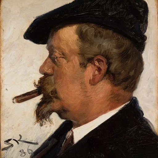 Portrait of Vilhelm Rosenstand