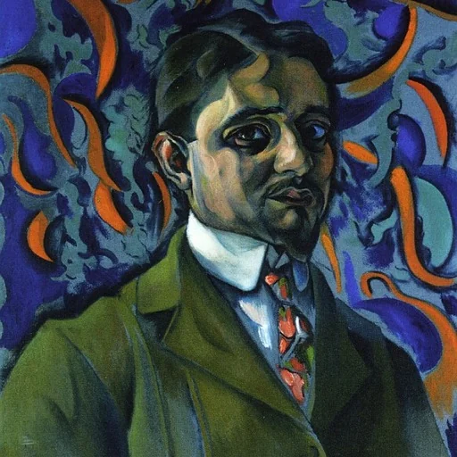 Portrait of Vladimir Baranov-Rossiné