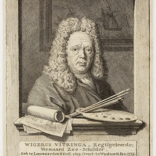 Portrait of Wigerus Vitringa