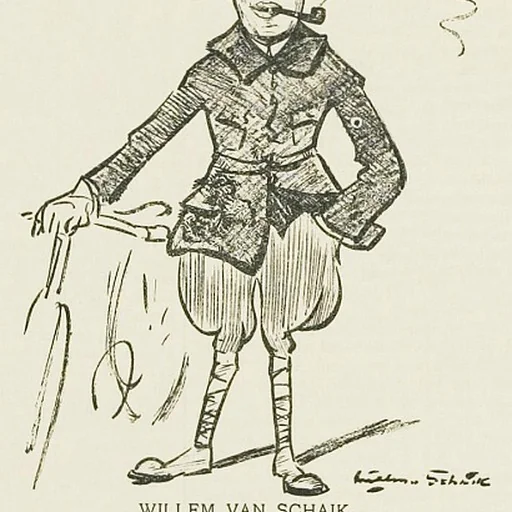 Portrait of Willem van Schaik