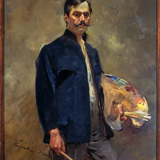 Portrait of Wojciech Kossak