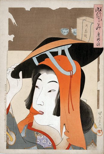 Portrait of Yōshū (Hashimoto) Chikanobu