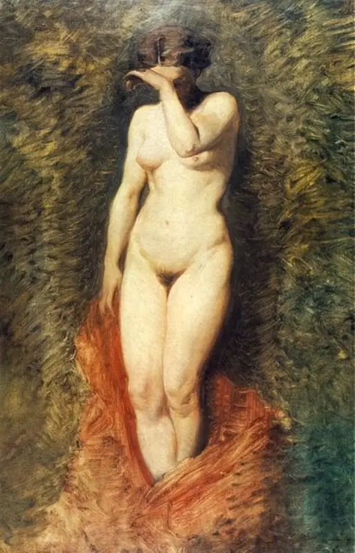 Phryne., by Artur Grottger
