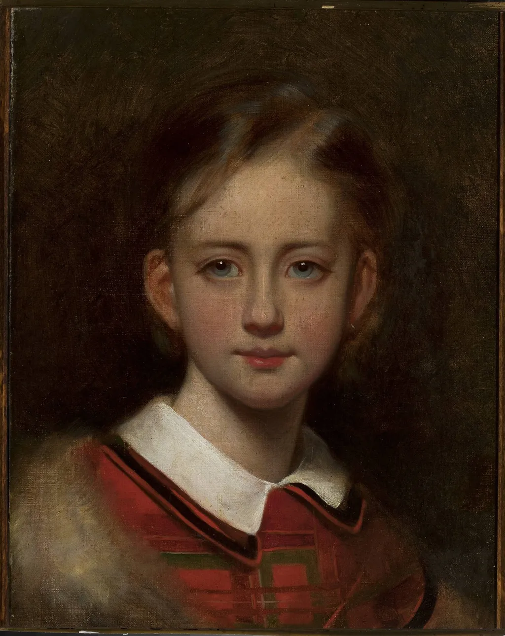 Portrait of a girl, by Artur Grottger, oil, 1860