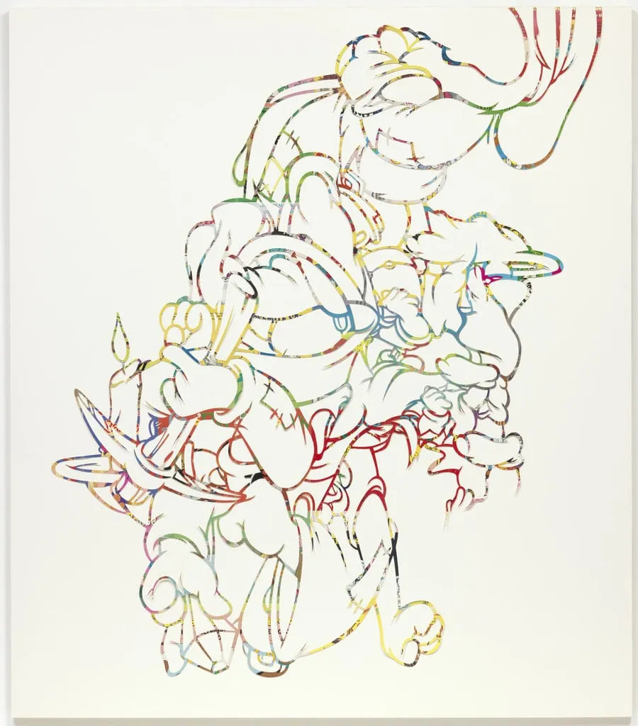 Untitled, by Arturo Herrera, 2000