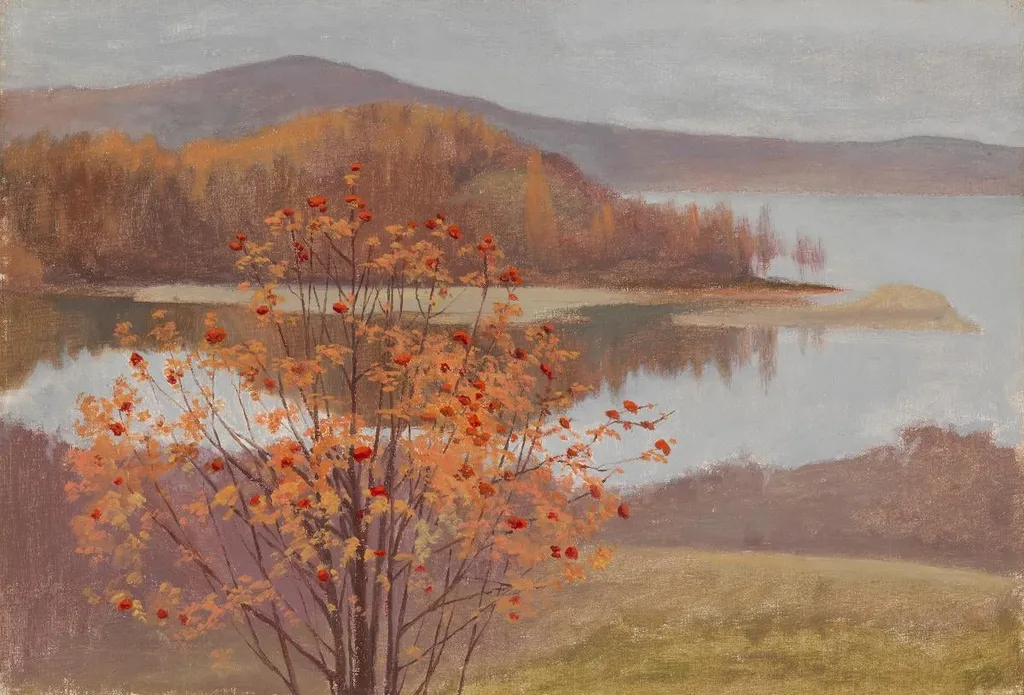Pihlajoita, by Arvid Järnefelt, unspecified