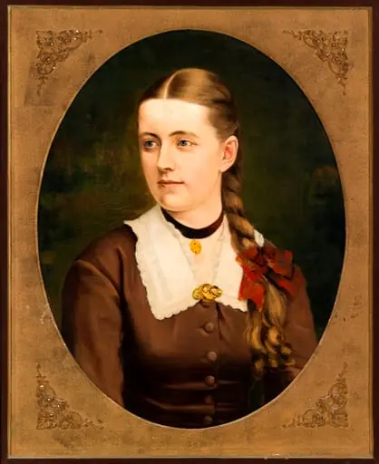 Alma Helena Vilhelmina Krook, by Arvid Liljelund