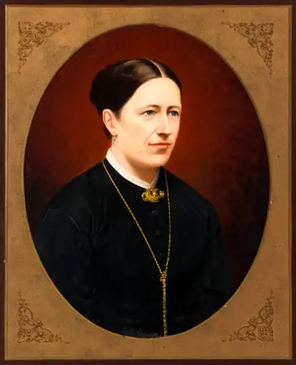 Anna Carolina Gustafva Wilhelmina Krook, by Arvid Liljelund
