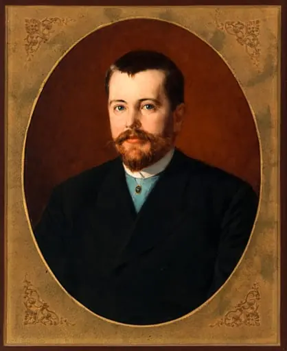 Karl Johan Maximilian Krook, by Arvid Liljelund