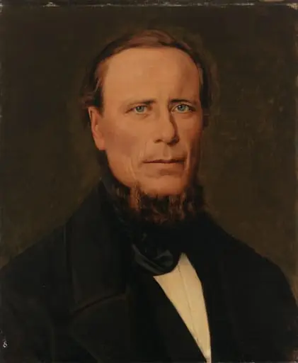 Miehen muotokuva, by Arvid Liljelund
