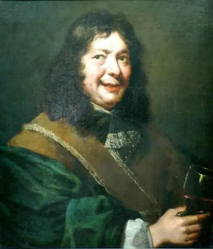 Bărbat cu pocal - Borgraful din Utrecht, by Ary de Vois, 1650