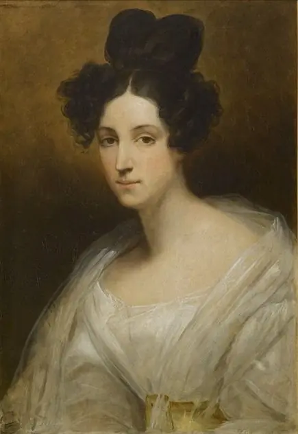 Césarine de Houdetot, Baronne de Barante (1794-1877), by Ary Scheffer