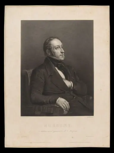 H Beard Print Collection, by Ary Scheffer