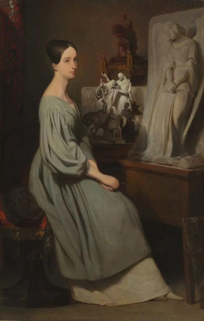 Princess Marie d'Orléans in Her Studio, by Ary Scheffer