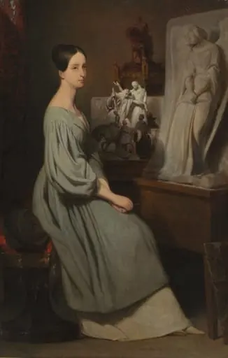 Princess Marie d'Orléans in Her Studio, by Ary Scheffer