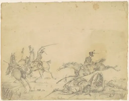 Cavaliers in Battle, by Asa B. Sizer