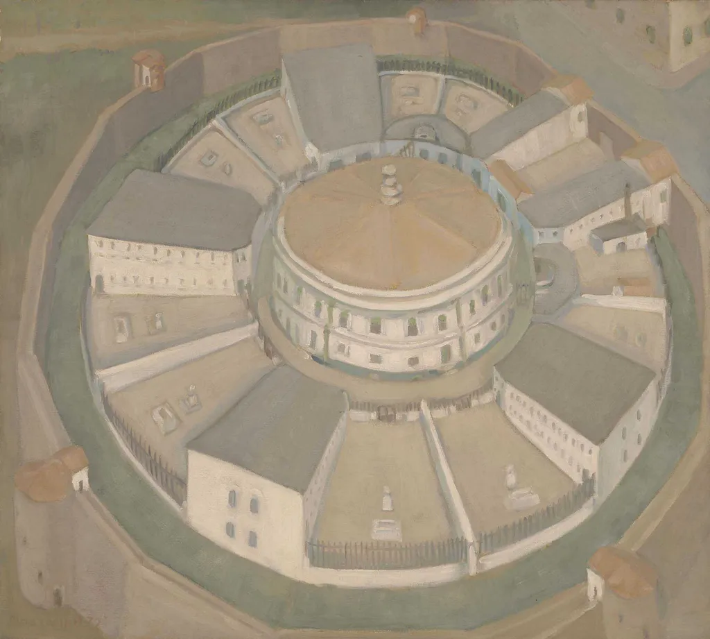 Φυλακές Κέρκυρας, by Asadour Baharian, unspecified, 1972