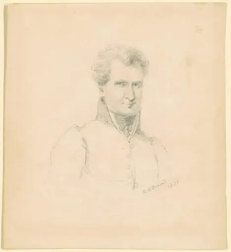 Commodore John Barry, by Asher Brown Durand