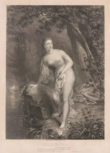 Musidora, by Asher Brown Durand