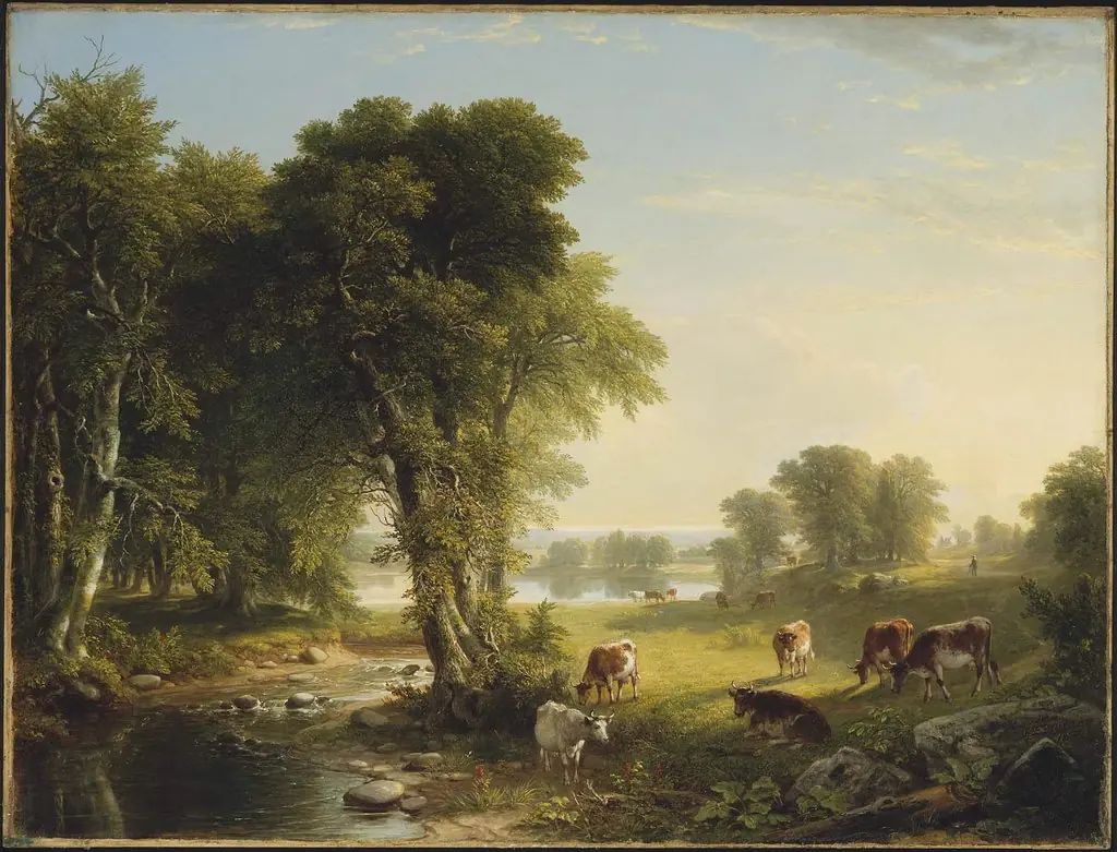 The Babbling Brook, by Asher Brown Durand