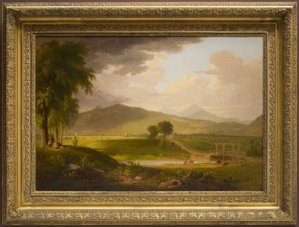 View of Rutland, Vermont, by Asher Brown Durand