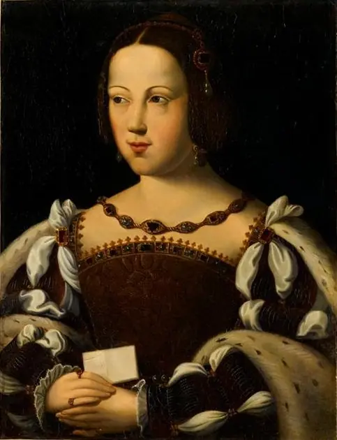 Eleanor of Austria, queen of France (1498-1558), by Atala Stamaty