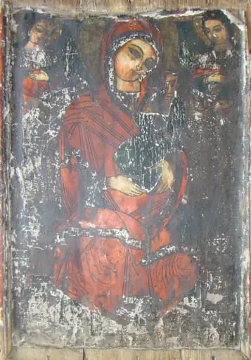 Maica Domnului cu Pruncul, by atelierul lui Iacov din Rășinari