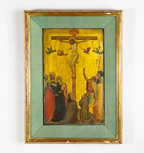 Painting, Crucifixion, by Attributed to Bernardo Daddi
