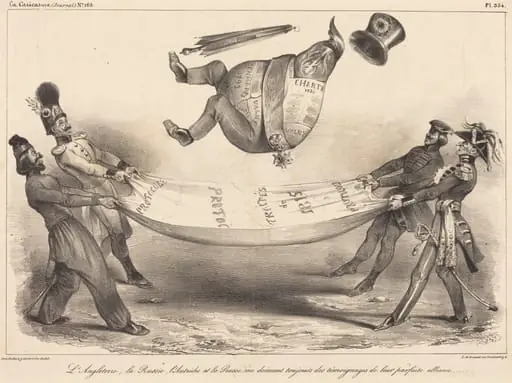 L'Angleterre, la Russie, l'Autriche...leur parfaite alliance, by Aubert